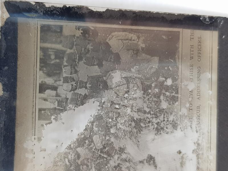 1. DÜNYA SAVAŞI DÖNEMİ İKİ ADET CAM NEGATİF