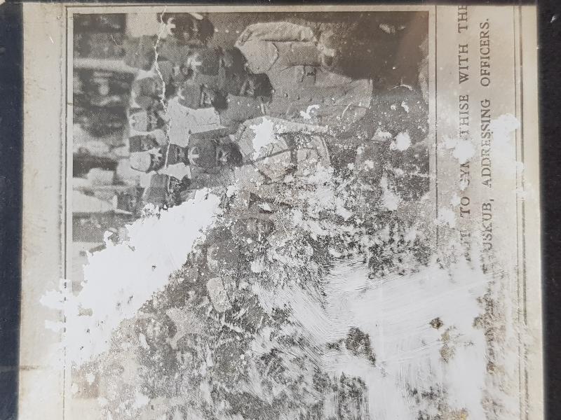 1. DÜNYA SAVAŞI DÖNEMİ İKİ ADET CAM NEGATİF