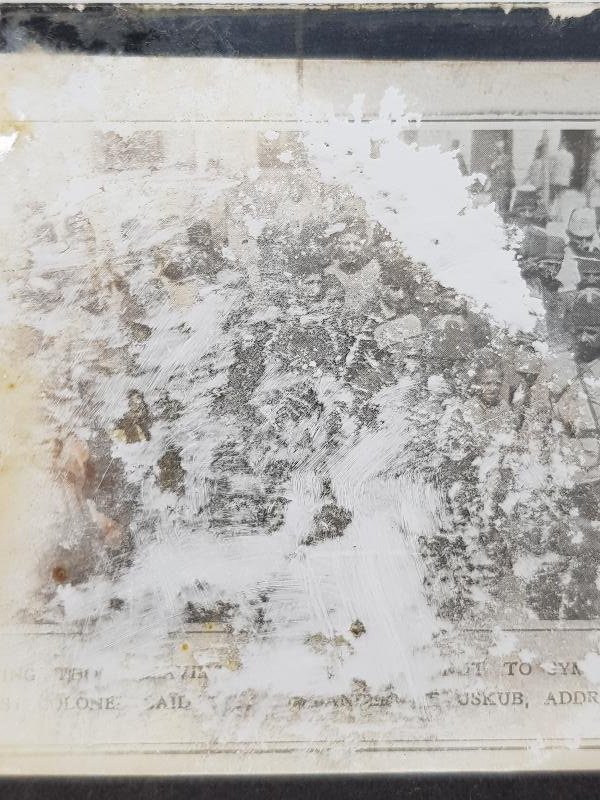 1. DÜNYA SAVAŞI DÖNEMİ İKİ ADET CAM NEGATİF