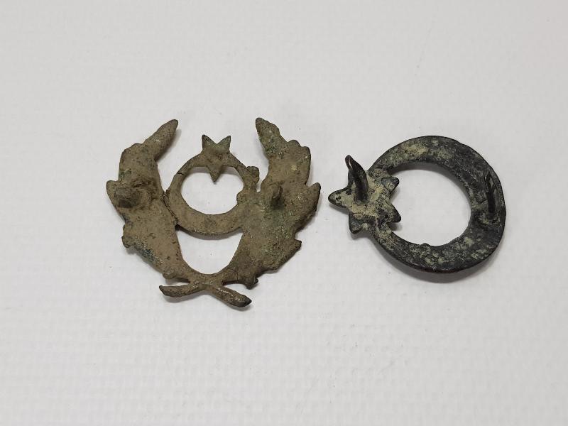 1. DÜNYA SAVAŞI DÖNEMİ OSMANLI SUBAY ŞAPKA KOKARTLARI