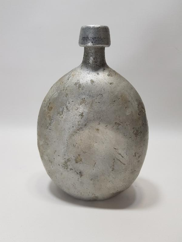 1. DÜNYA SAVAŞI DÖNEMİ OSMANLICA ASAKİRİ ŞAHANE YAZILI SUBAY MATARASI