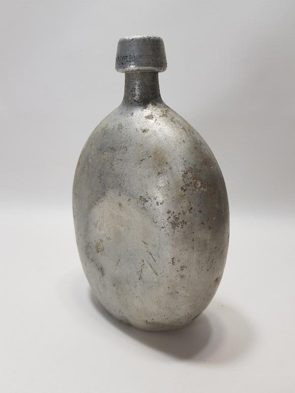 1. DÜNYA SAVAŞI DÖNEMİ OSMANLICA ASAKİRİ ŞAHANE YAZILI SUBAY MATARASI