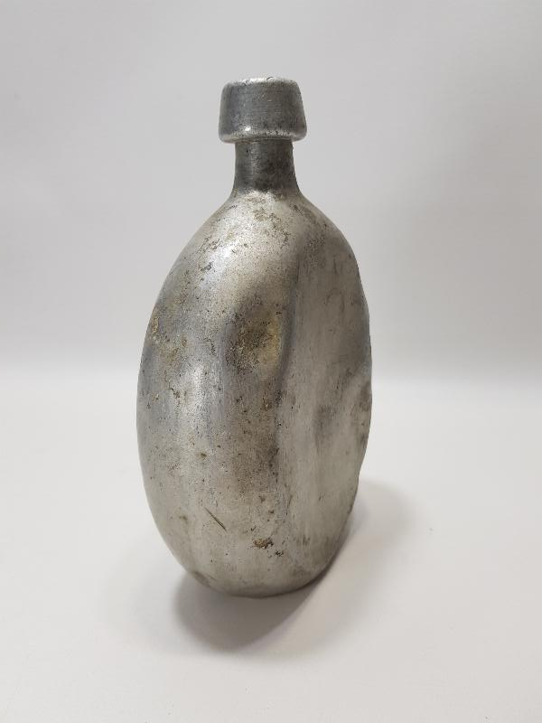 1. DÜNYA SAVAŞI DÖNEMİ OSMANLICA ASAKİRİ ŞAHANE YAZILI SUBAY MATARASI