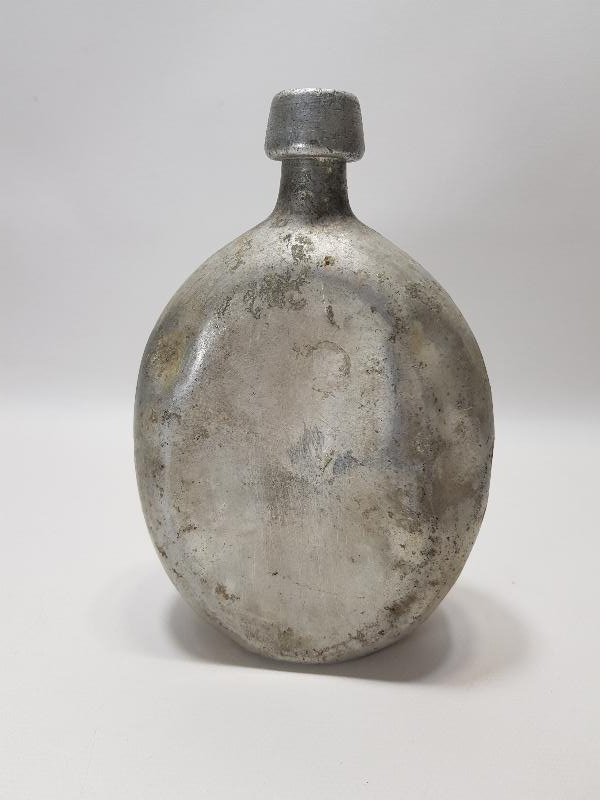 1. DÜNYA SAVAŞI DÖNEMİ OSMANLICA ASAKİRİ ŞAHANE YAZILI SUBAY MATARASI