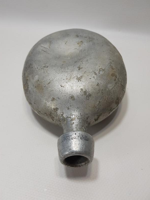 1. DÜNYA SAVAŞI DÖNEMİ OSMANLICA ASAKİRİ ŞAHANE YAZILI SUBAY MATARASI