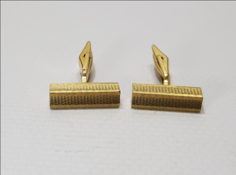 ANTİKA ALTIN KAPLAMA KOL DÜĞMELERİ