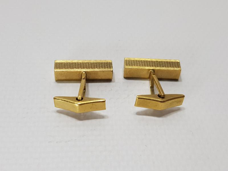 ANTİKA ALTIN KAPLAMA KOL DÜĞMELERİ