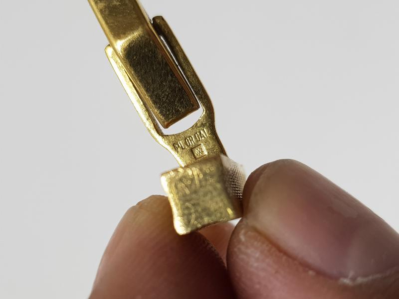 ANTİKA ALTIN KAPLAMA KOL DÜĞMELERİ