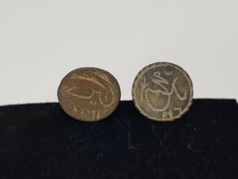 OSMANLI DÖNEMİ İKİ ADET ŞAHIS MÜHÜRÜ