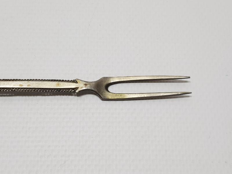 OSMANLI DÖNEMİ İZMİR İŞİ TUĞRALI SAH DAMGALI VE ÇEŞNİLİ GÜMÜŞ TATLI KAŞIĞI