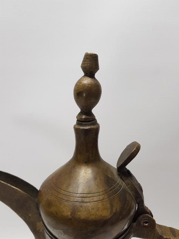 OSMANLI DÖNEMİ KAPAK TUTAMACI SİKKE FORMLU TEKKE İŞİ KAHVEDAN