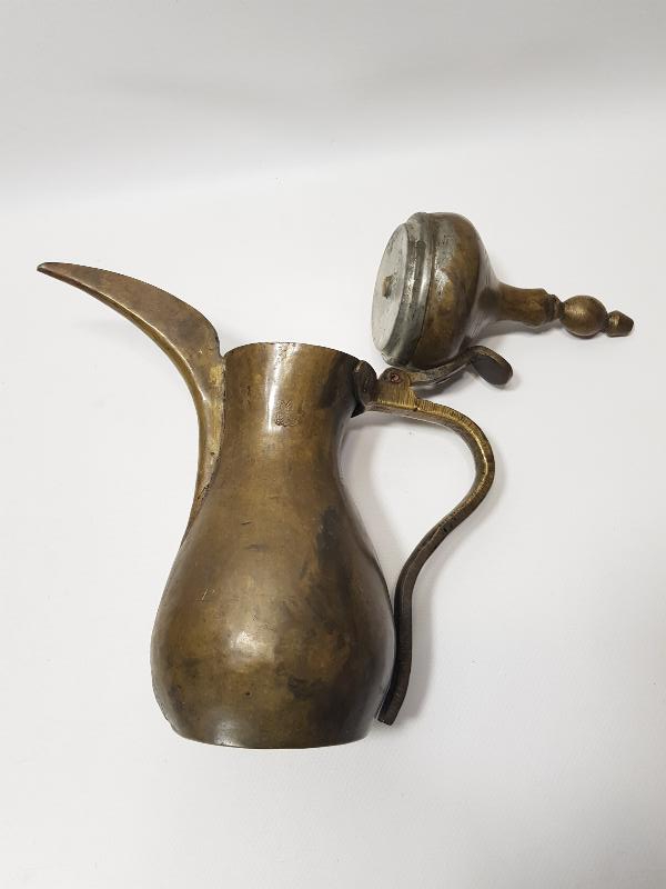 OSMANLI DÖNEMİ KAPAK TUTAMACI SİKKE FORMLU TEKKE İŞİ KAHVEDAN