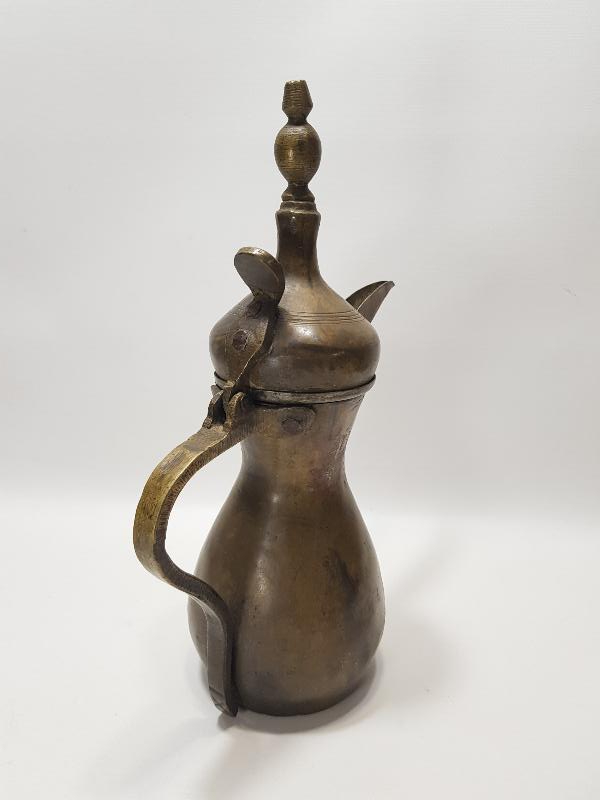 OSMANLI DÖNEMİ KAPAK TUTAMACI SİKKE FORMLU TEKKE İŞİ KAHVEDAN