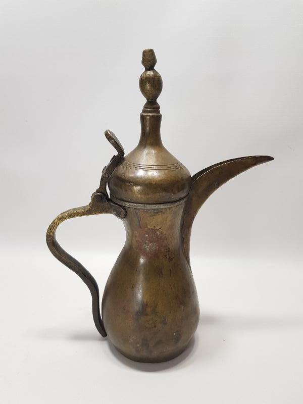 OSMANLI DÖNEMİ KAPAK TUTAMACI SİKKE FORMLU TEKKE İŞİ KAHVEDAN