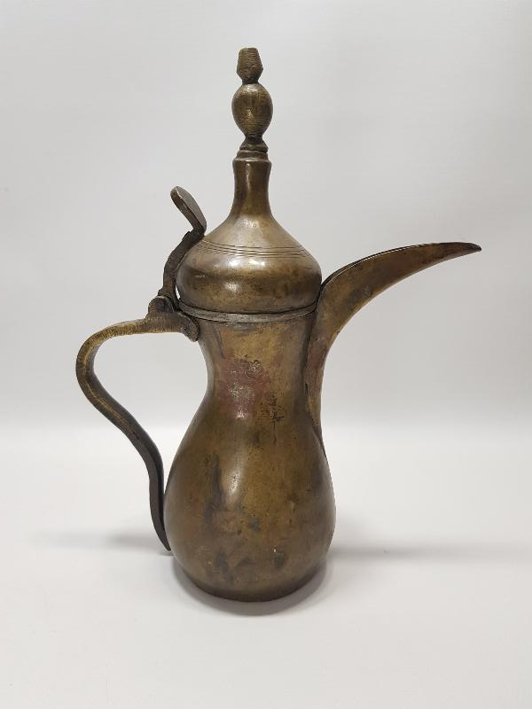 OSMANLI DÖNEMİ KAPAK TUTAMACI SİKKE FORMLU TEKKE İŞİ KAHVEDAN