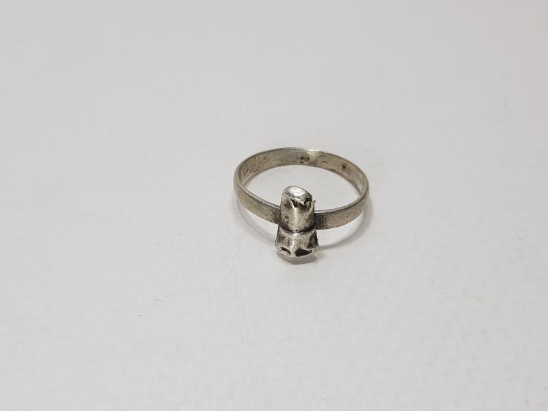 OSMANLI DÖNEMİ MEVLEVİ DERVİŞ SİKKELİ GÜMÜŞ YÜZÜK