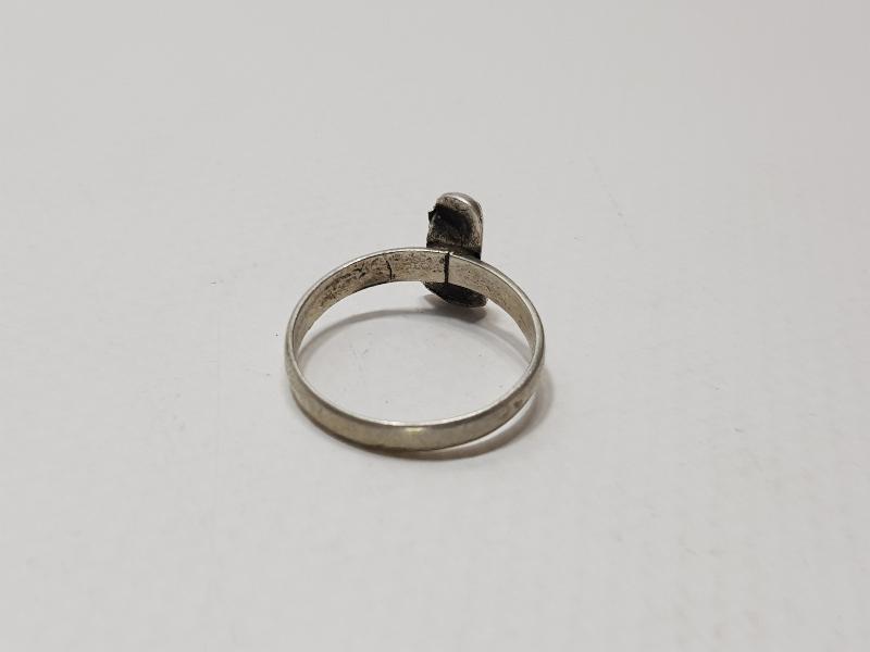 OSMANLI DÖNEMİ MEVLEVİ DERVİŞ SİKKELİ GÜMÜŞ YÜZÜK