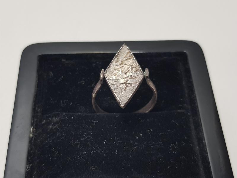 OSMANLI DÖNEMİ NADİR GÜMÜŞ TILSIM YÜZÜK