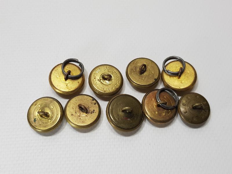 OSMANLI SON DÖNEM DENİZCİ SUBAY DÜĞMELERİ