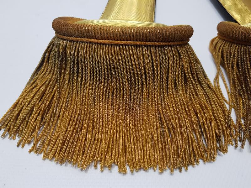 OSMANLICA YAZILI ORJİNAL KUTUSUNDA TOPÇU PAŞA APOLETİ