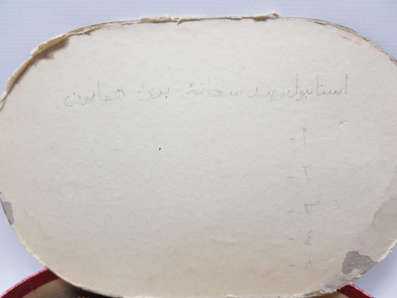 OSMANLICA YAZILI ORJİNAL KUTUSUNDA TOPÇU PAŞA APOLETİ