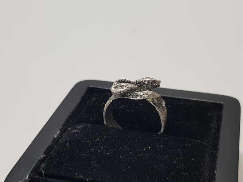 YILANLAR GÖRSELLİ GÜMÜŞ YÜZÜK