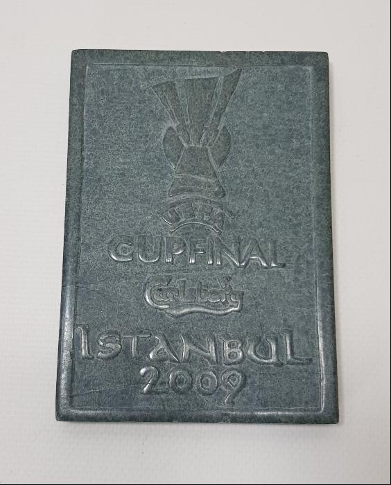 İSTANBUL 2009 UEFA KUPASI FİNALİ PLAKETİ