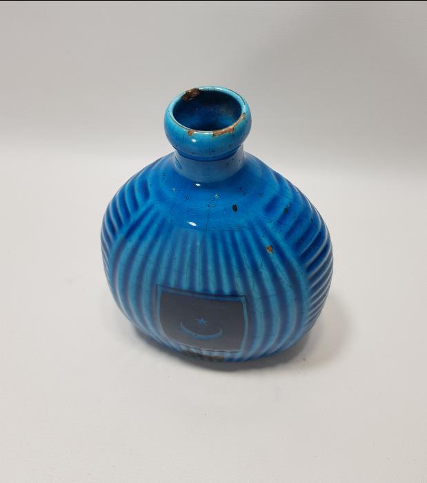 OSMANLI DÖNEMİ AY YILDIZLI ÇOK NADİR KÜTAHYA SERAMİK MATARA