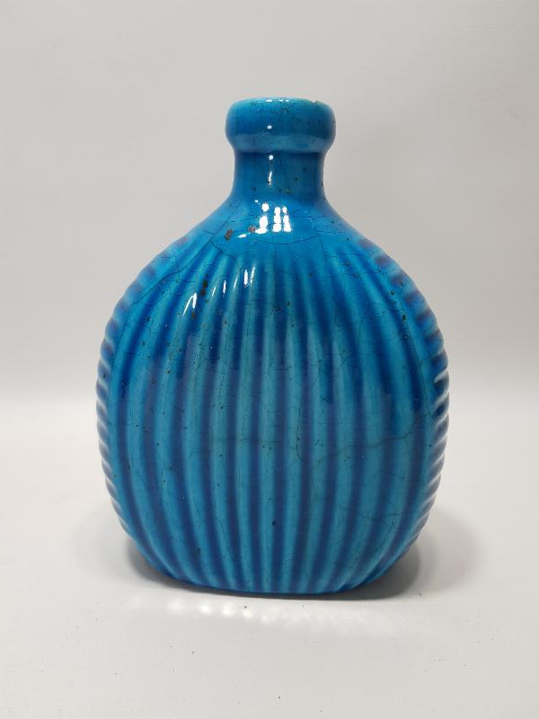 OSMANLI DÖNEMİ AY YILDIZLI ÇOK NADİR KÜTAHYA SERAMİK MATARA