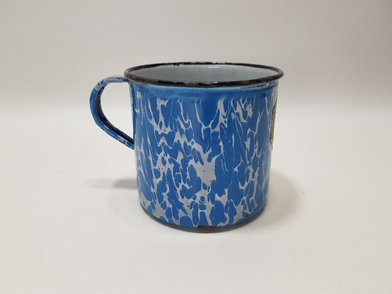 OSMANLI DÖNEMİ KALE MARKA EMAYE SU BARDAĞI