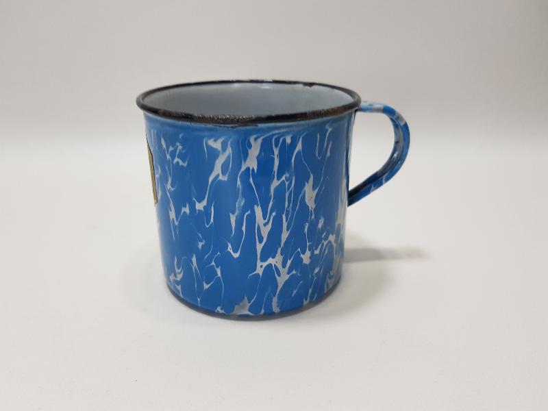 OSMANLI DÖNEMİ KALE MARKA EMAYE SU BARDAĞI