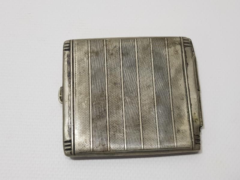 OSMANLI DÖNEMİ ALPAKA TÜTÜN TABAKASI