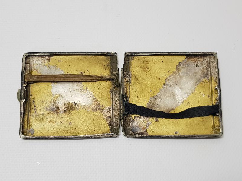 OSMANLI DÖNEMİ ALPAKA TÜTÜN TABAKASI