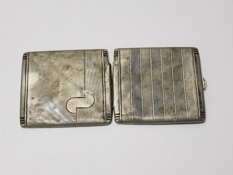 OSMANLI DÖNEMİ ALPAKA TÜTÜN TABAKASI