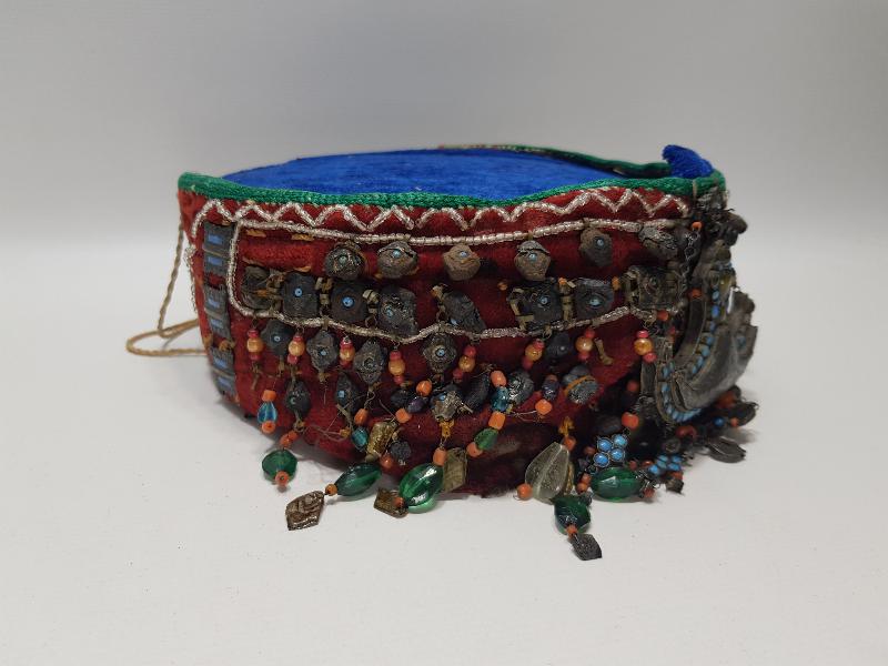 OSMANLI DÖNEMİ ÇOK NADİR ERMENİ KADIN FESİ 