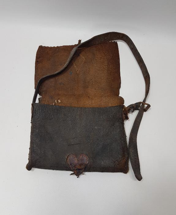 OSMANLI DÖNEMİ DERİ KURAN ÇANTASI 