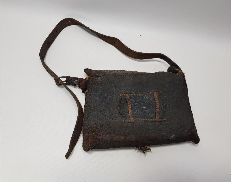 OSMANLI DÖNEMİ DERİ KURAN ÇANTASI 