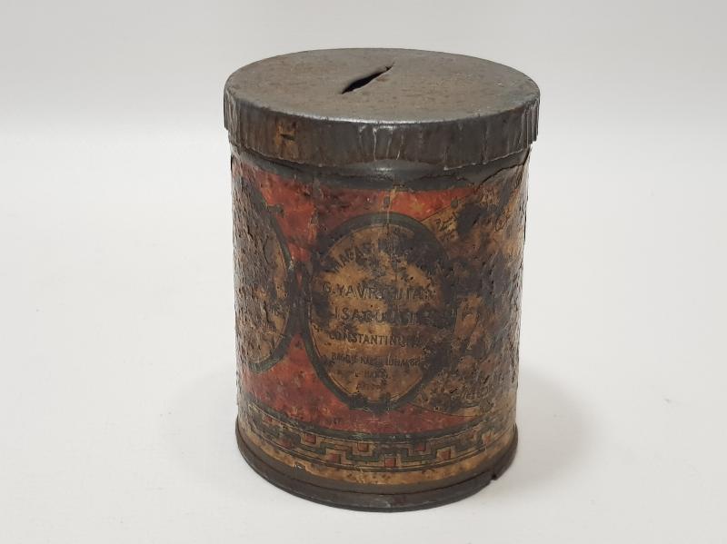 OSMANLI DÖNEMİ OSMANLICA, ERMENİCE, RUMCA VE FRANSIZCA YAZILI ÇOK NADİR YAVRUYAN KUMBARA