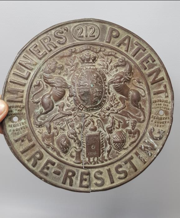 OSMANLI DÖNEMİ PARA KASASI AMBLEMİ