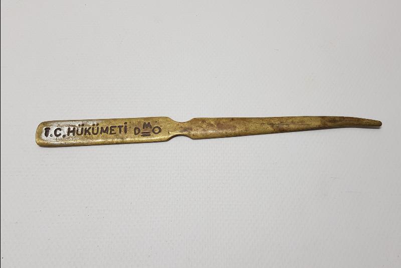 TC HÜKÜMETİ DMO KARAKALFA YAZILI MEKTUP ZARFI AÇACAĞI