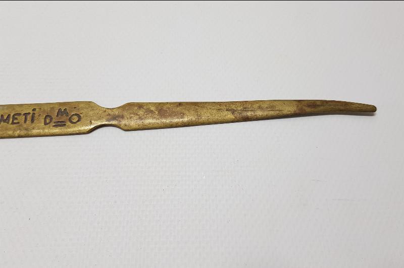 TC HÜKÜMETİ DMO KARAKALFA YAZILI MEKTUP ZARFI AÇACAĞI