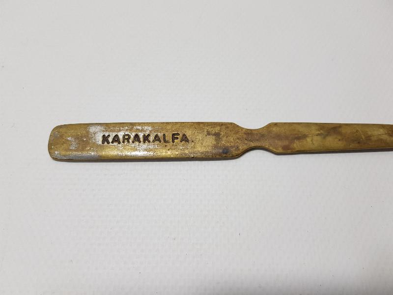 TC HÜKÜMETİ DMO KARAKALFA YAZILI MEKTUP ZARFI AÇACAĞI