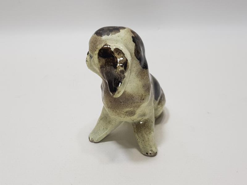 ANTİKA KÜTAHYA PORSELEN KÖPEK BİBLOSU