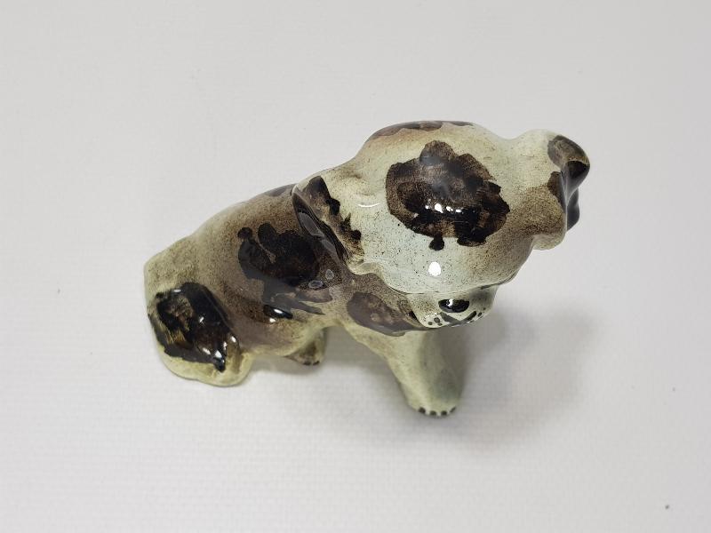 ANTİKA KÜTAHYA PORSELEN KÖPEK BİBLOSU