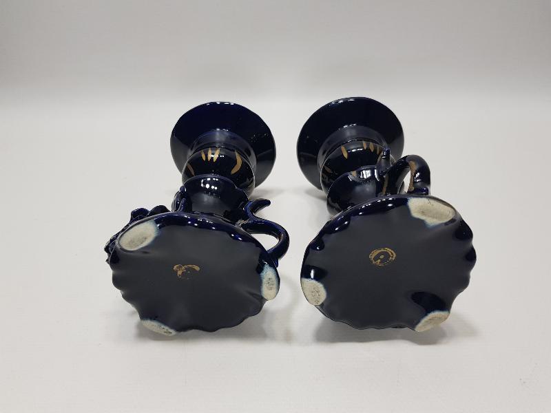 BİR ÇİFT ANTİKA CAPODIMONTE MUMLUK