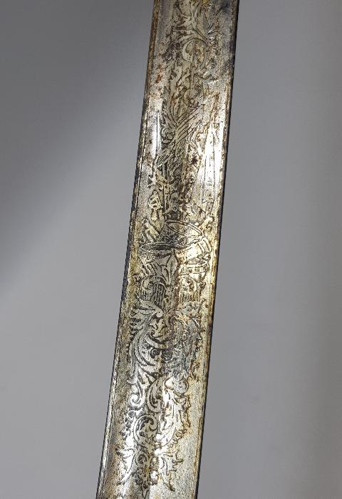 İGUANA DERİSİ SAPLI OSMANLI PAŞA KILICI