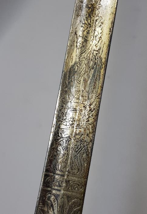 İGUANA DERİSİ SAPLI OSMANLI PAŞA KILICI