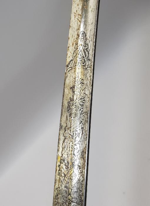 İGUANA DERİSİ SAPLI OSMANLI PAŞA KILICI