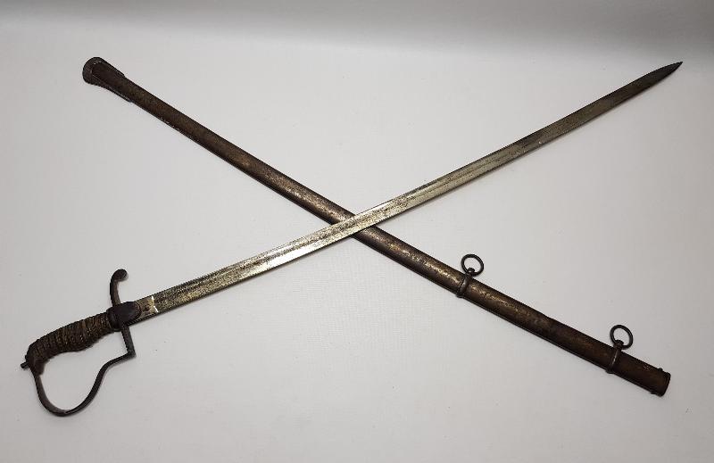 İGUANA DERİSİ SAPLI OSMANLI PAŞA KILICI