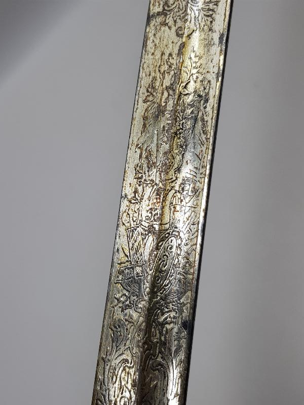 İGUANA DERİSİ SAPLI OSMANLI PAŞA KILICI